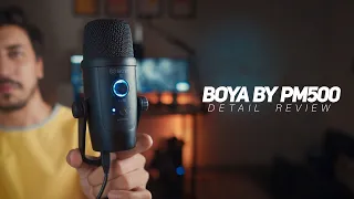 Detail Review of BOYA BY PM 500 Desktop/Smartphone Microphone