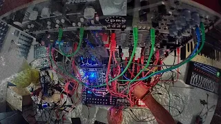 Modular Haystack - Live jamming my analog synth - patch23