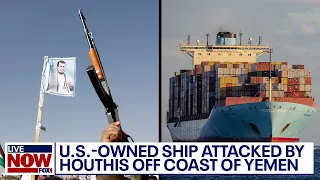 Israel-Hamas war: Houthi missile strikes US-owned ship off coast of Yemen | LiveNOW from FOX