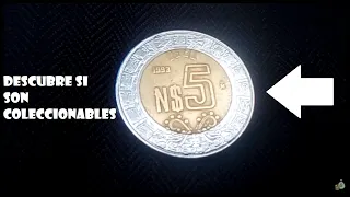 5 Nuevos Pesos 1993 (son o no coleccionables)