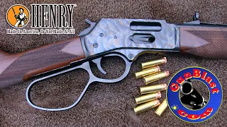 Big Boy Color Case Hardened 44 Mag/44 Spl Side Gate Lever-Action Carbine from Henry® - Gunblast.com