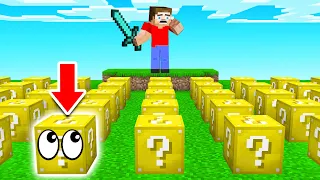 We Played LUCKY BLOCK PROP HUNT! (Minecraft)