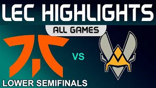 FNC vs VIT Highlights ALL GAMES Lower Semifinal 2024 Fnatic vs Team Vitality by Onivia