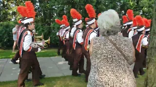 BGSU Band Marching to Doyt Stadium