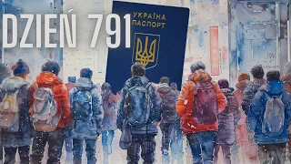 Ukraińcy za granicą już czują mobilizację. Dzień 791