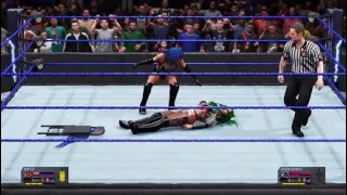 WWE2K20 SD SASHA BANKS ATTACKS SHOTZI