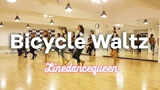 Bicycle Waltz Line Dance (Peter Heath) Intermediate waltz Demo & Count