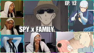 LOID & PENGUINS 😍 | My Poor Keyboard.... 😭 | SPY x FAMILY Episode 12 Reaction | Lalafluffbunny