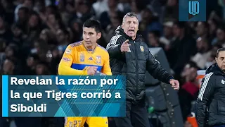 ¡Escándalo en Tigres! Se reveló el verdadero motivo por el cual no renovaron a Robert Dante Siboldi