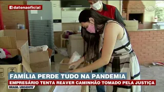 FAMÍLIA PERDE TUDO NA PANDEMIA E MORA DE FAVOR | BRASIL URGENTE