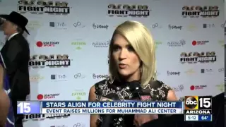 09/04/16 - Carrie Underwood - Interview - ABC15 - Celebrity Fight Night 2016