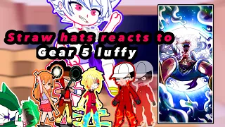 One Piece Straw Hats Reacts To Gear 5 Luffy  | parts 1-3| |One Piece| Compilation