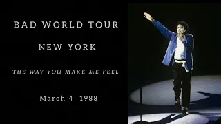 Michael Jackson | The Way You Make Me Feel | Live In New York (March 4, 1988) NEW AUDIO