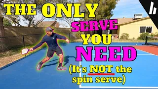 The ONE (and only) Serve You Need to Dominate Your Opponents | Briones Pickleball