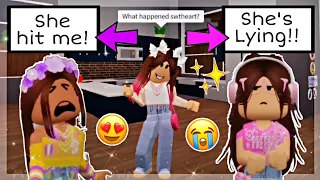 When My DAUGHTERS Fight.. 😭😍😡🧹 ~Roblox Meme 2022 ¦ My Gaming Town ☆