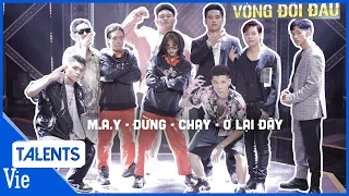 4 tiết mục đối đầu đỉnh cao của TEAM KARIK: M.A.Y - ĐỪNG - CHẠY - Ở LẠI ĐÂY | Rap Việt