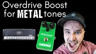 How To Boost High Gain Amp with Overdrive Pedal