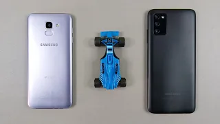 Samsung A03s Vs Samsung J6 Speed Test