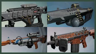 Legacy Destiny 1 Exotic Weapons & How They Could Return