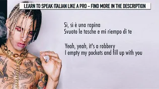 Achille Lauro - Bam bam Twist (lyrics video with English and Italian subtitles)