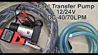 Fuel Transfer Pumps (12/24V DC-40/70LPM)