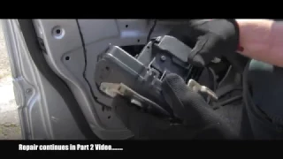 Mercedes Bouncing Door Lock Actuator Repair Part 1