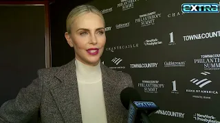 Charlize Theron Says Taylor Swift Earned Her COOL Points with Kids! (Exclusive)