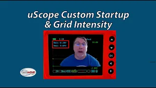 Setting up a Custom Startup and Grid Intensity on the uScope