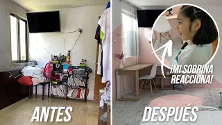 ✅ ¡Transformando el CUARTO de mi sobrina con productos de AMAZON, MERCADO LIBRE Y BETTERWARE! | MB 🌎