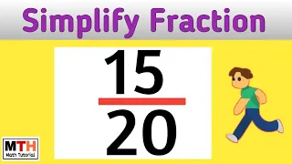 Simplify the fraction 15/20 in simplest reduced form