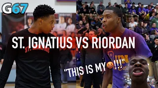 He Said, "THIS IS MY🤬!!!" - WHO IS THE BEST IN THE CITY?? - Riordan vs St. Ignatius - G67