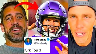 NFL PLAYERS REACT TO MINNESOTA VIKINGS BEAT SAN FRANCISCO 49ERS | KIRK COUSINS + VIKINGS REACTION