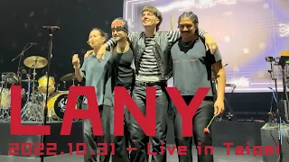 LANY - 2022.10.31 - Live in Taipei - a november to remember (Full Concert)