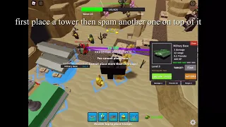 NEW STACKING GLTICH🔥 (Tower Defense Simulator)