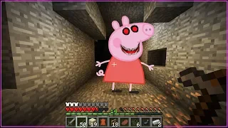 Nunca invoques a peppa pig .exe de madrugada. | Minecraft invocación aterradora 3:00 AM