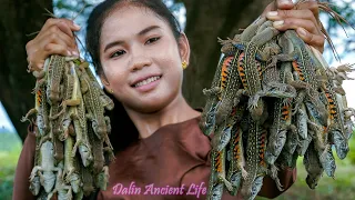 Have you ever eaten this reptile? Cook Spicy Holy Basil Common Butterfly Lizard - Dalin Ancient Life