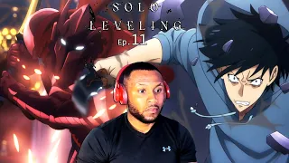 Solo Leveling Episode 11 "A Knight Who Defends an Empty Throne" REACTION/REVIEW!