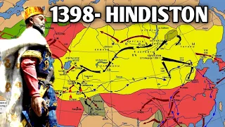 HINDISTON HUDUDINI AMIR TEMUR QANDAY BOSIB OLGAN EDI DEHLI SULTONI MAHMUD BILAN BO'LGAN JANG HAQIDA