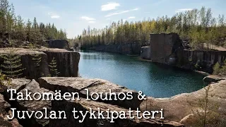 Takomäen louhos ja Juvolan tykkipatteri