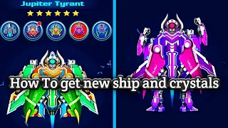 Galaxy Attack Alien Shooter New Ship With Crystal ( Part 1 )