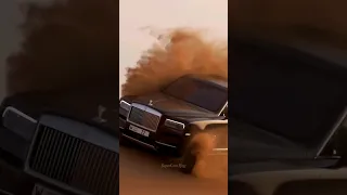 Off-Road Rolls Royce Cullinan in the Desert
