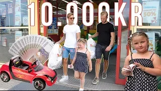 6-ÅRING BESTÄMMER VAD VI SKA GÖRA MED 10,000 KR!!!