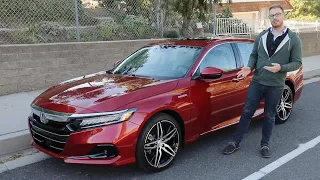 2021 Honda Accord Hybrid Test Drive Video Review