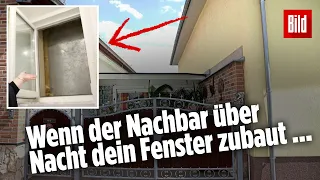 Verrückter Streit: Familie baut einen Wintergarten – und verbaut damit das Fenster ihrer Nachbarn!