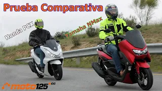 Prueba Comparativa - Honda PCX 125 vs Yamaha NMax 125
