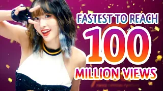 FASTEST MUSIC VIDEOS TO REACH 100 MILLION VIEWS BY K-POP ARTISTS ONLY 2021 [top 15]