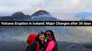 Seeing the 2021 Volcano Eruption in Iceland 30 Days After it Started - So much has changed!