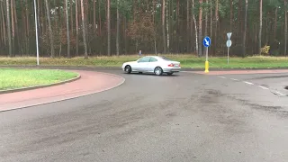 Mercedes W208 CLK230 K Roundabout Drift #2