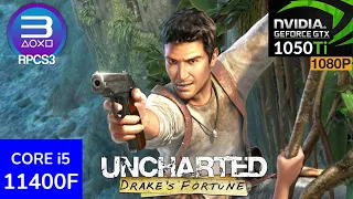 RPCS3 - Uncharted: Drake's Fortune - GTX 1050ti - i5 11400F