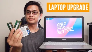 Laptop Upgrade Guide | RAM, SSD, HDD Upgrade - Tagalog